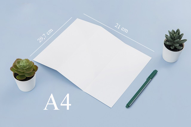 Khổ giấy a0 là bao nhiêu cm?  Kích thước các khổ giấy trong in ấn