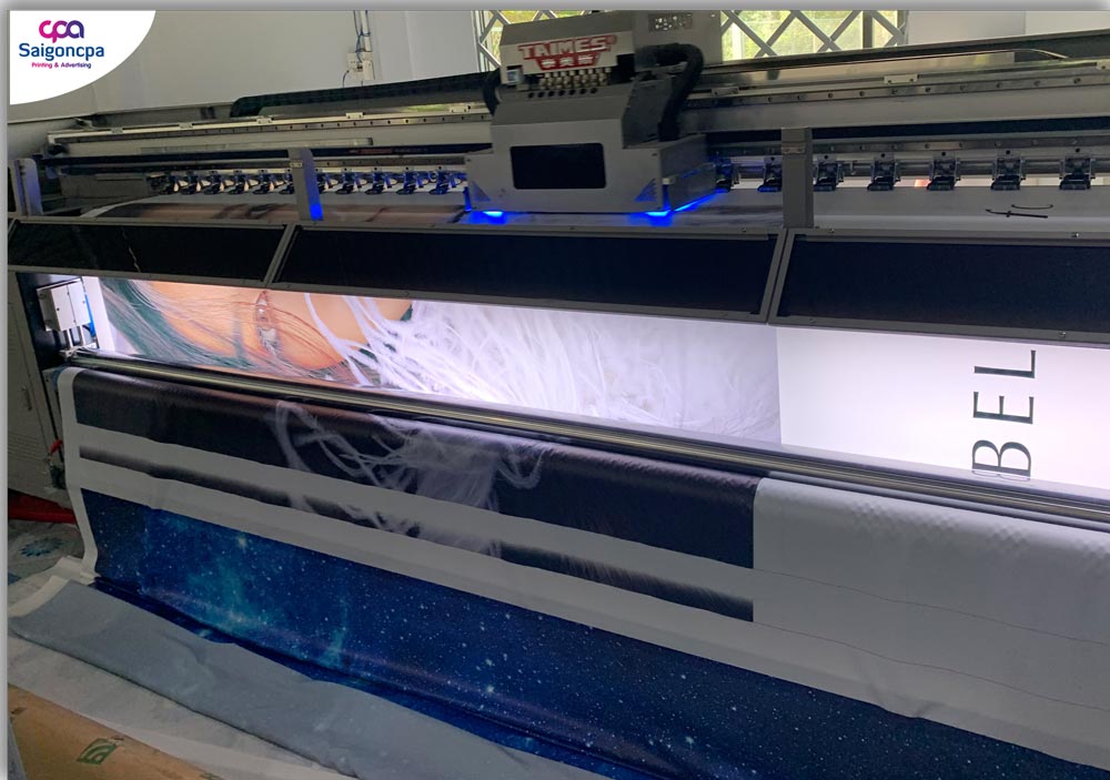 In bạt 3P làm hộp đèn quảng cáo tại TPHCM