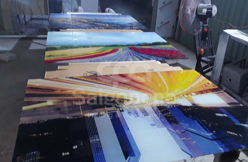 In trên kính cường lực kích thước lớn - giá rẻ tại Thủ Đức