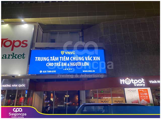Bảng hiệu quảng cáo tòa nhà tăng tính cạnh tranh cho thương hiệu