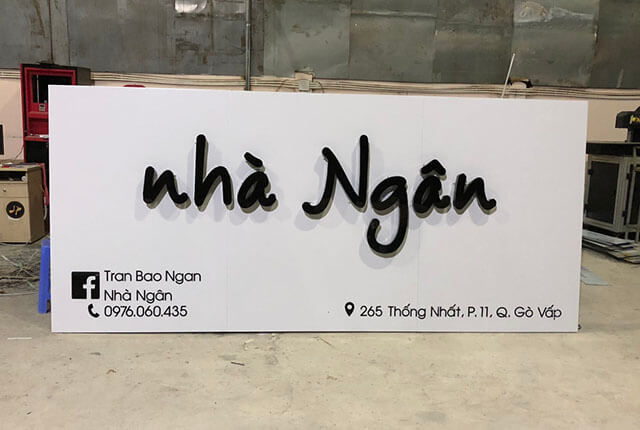 Kinh nghiệm thi công bảng hiệu alu hiệu quả nhất