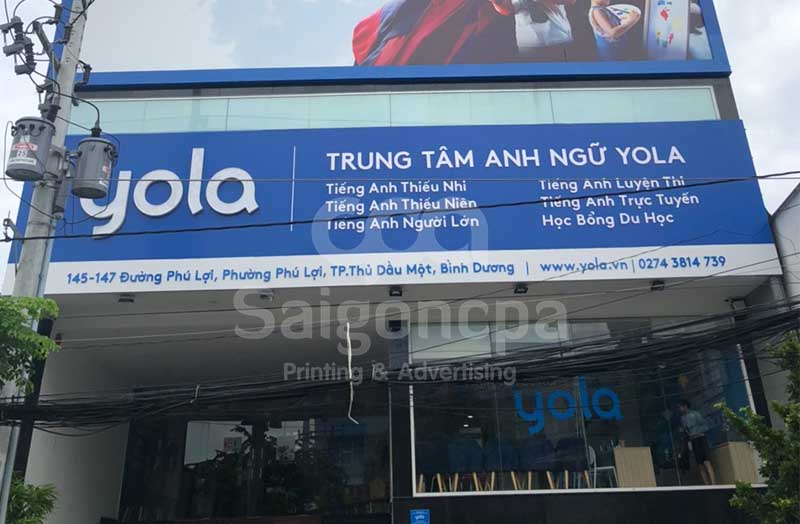 Công ty thi công biển hiệu quảng cáo hàng đầu tại TPHCM