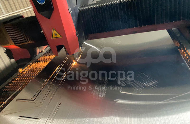 Dịch vụ cắt laser Inox Sắt Thép Mica theo yêu cầu tại TPHCM