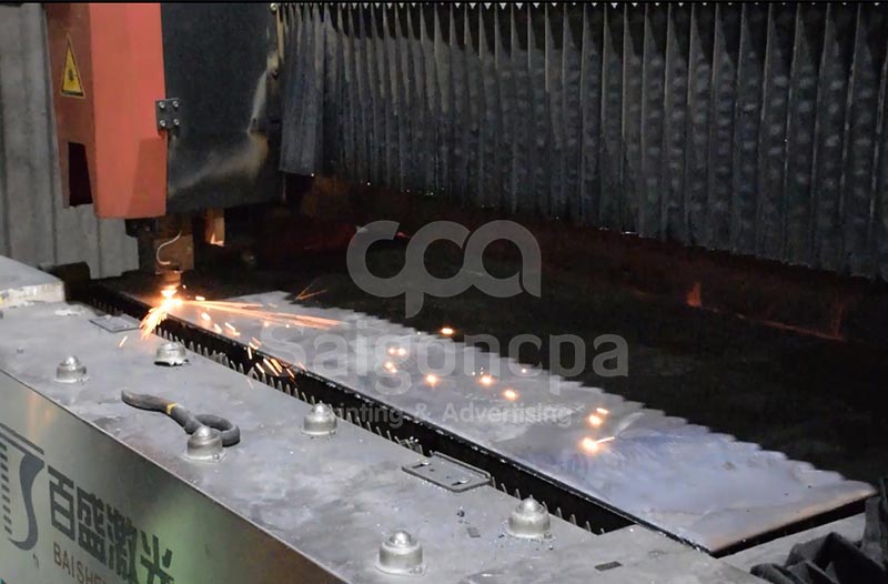 Gia công cắt laser kim loại Inox Sắt Thép theo yêu cầu
