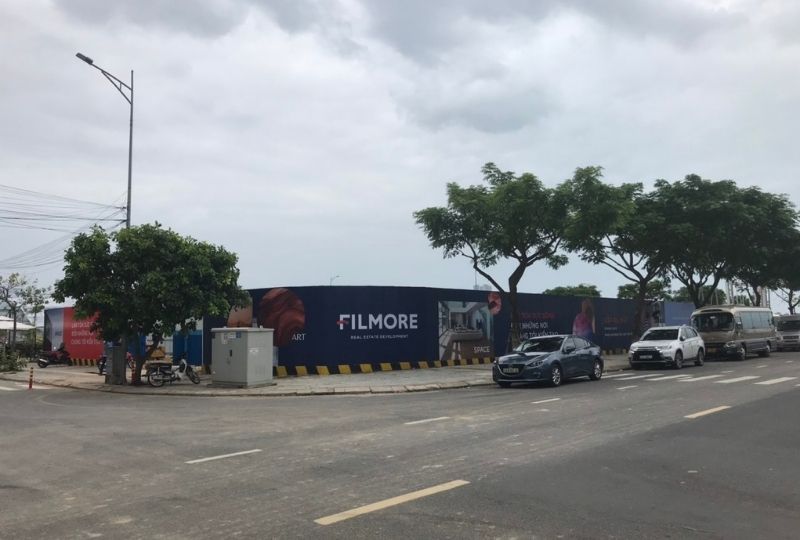 Thi công quảng cáo dự án bất động sản - công trình xây dựng