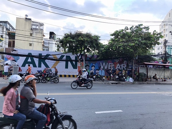 Thi công hàng rào dự án công ty Akyn 6