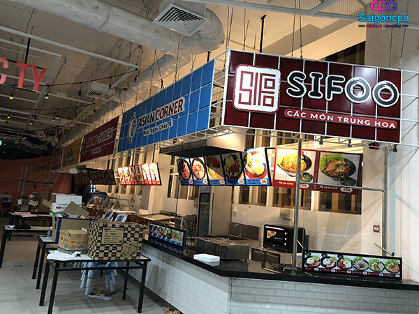 thi công bảng hiệu F&B Food Group_2