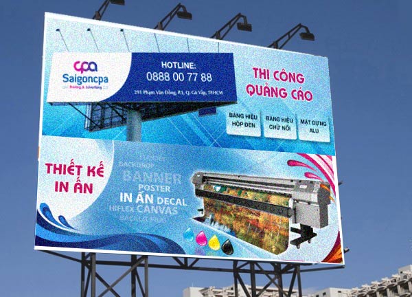 Thi công bảng hiệu ngoài trời và những điểm cần lưu ý khi thực hiện