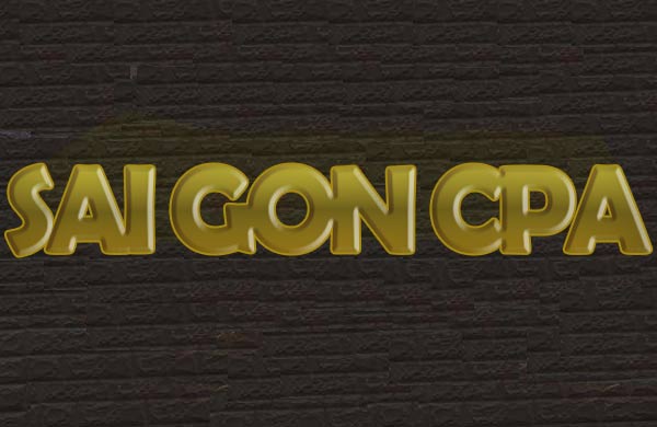 Gia công chữ inox mạ vàng tại Sài Gòn CPA