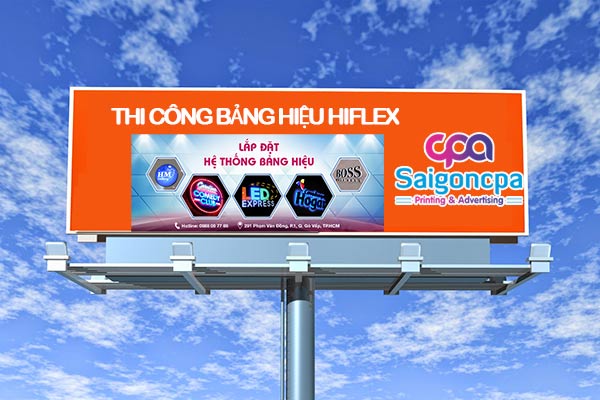 Thi công bảng hiệu Hiflex và Những đối tượng khách hàng nào nên sử dụng ?
